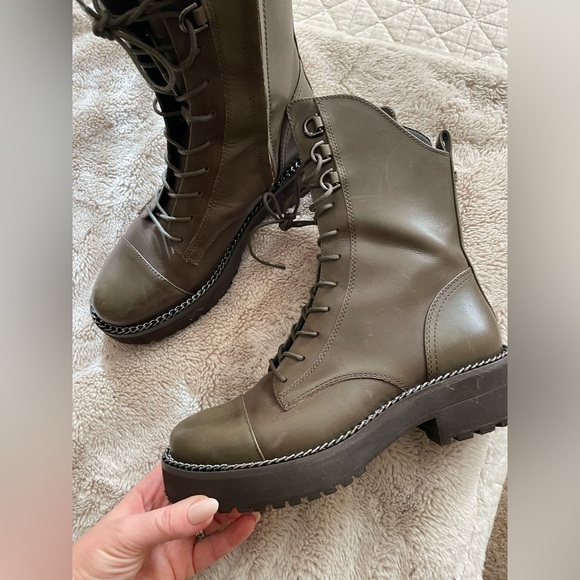 SAM EDELMAN LENLEY COMBAT BOOT - Picture 4 of 9